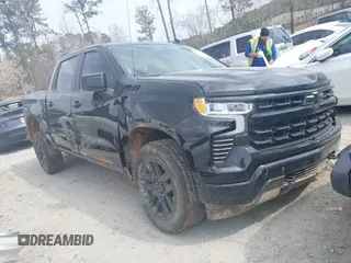 2024 Chevrolet Silverado 1500 RST with VIN 2GCUDEED8R1143343, listed as a IAAI auction lot 41779251 with 24,330 mi miles. Bid and sale history available at carsss.com. Image 1.
