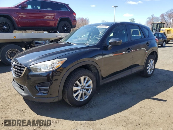 2016 Mazda CX-5 Sport with VIN JM3KE4BY8G0749246, listed as a Copart auction lot 52644655 with 117,753 mi miles and Clean Title. Bid and sale history available at carsss.com. Image 1.