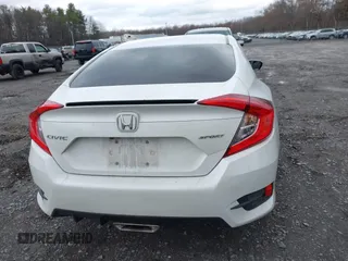 2020 Honda Civic Sedan Sport with VIN 2HGFC2F83LH549560, listed as a IAAI auction lot 41988749 with 72,257 mi miles. Bid and sale history available at carsss.com. Image 16.