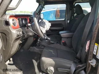 2019 Jeep Wrangler Unlimited Rubicon with VIN 1C4HJXFN0KW545613, listed as a Copart auction lot 42807785 with 64,510 mi miles and Salvage Title. Bid and sale history available at carsss.com. Image 7.