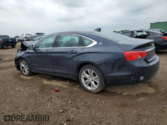2015 Chevrolet Impala LT with VIN 2G1125S32F9159211, listed as a Copart auction lot 61585405 with 152,361 mi miles and Salvage title. Bid and sale history available at DreamBid. Image 2.