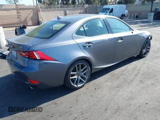 2016 Lexus IS 200t with VIN JTHBA1D21G5032765, listed as a IAAI auction lot 42139459 with 57,587 mi miles and . Bid and sale history available at DreamBid. Image 4.
