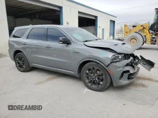 2021 Dodge Durango R/T with VIN 1C4SDHCT2MC790360, listed as a Copart auction lot 44947235 with 68,001 mi miles and Salvage Title. Bid and sale history available at DreamBid. Image 4.