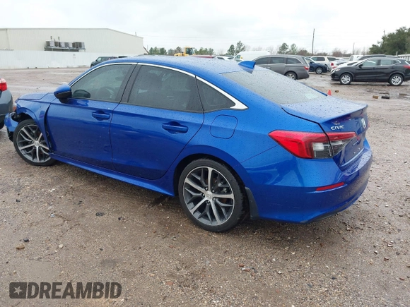 2023 Honda Civic Touring z VIN 2HGFE1F92PH317695, wystawiony jako IAAI lot #41556915 z przebiegiem 20 421 mil mil oraz . Historia ofert i sprzedaży dostępna na DreamBid. Obrazek 3.