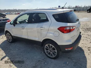 2019 Ford EcoSport Titanium with VIN MAJ6S3KL4KC288772, listed as a Copart auction lot 50643245 with 59,855 mi miles and Salvage Title. Bid and sale history available at DreamBid. Image 2.