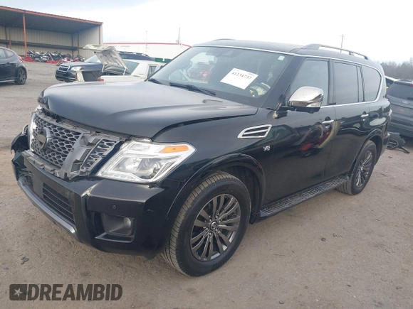 2019 Nissan Armada Platinum z VIN JN8AY2NF0K9351290, wystawiony jako IAAI lot #41234737 z przebiegiem 118 737 mil mil oraz . Historia ofert i sprzedaży dostępna na DreamBid. Obrazek 17.