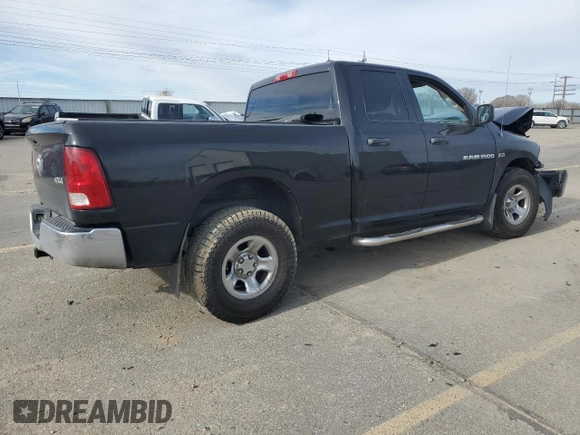 2011 Ram 1500 ST with VIN 1D7RV1GT3BS577360, listed as a Copart auction lot 47130895 with 214,850 mi miles and Salvage Title. Bid and sale history available at carsss.com. Image 3.