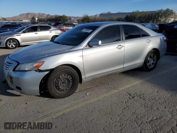 2007 Toyota Camry CE with VIN JTNBE46K273127217, listed as a Copart auction lot 47258345 with 164,024 mi miles and Salvage Title. Bid and sale history available at carsss.com. Image 1.