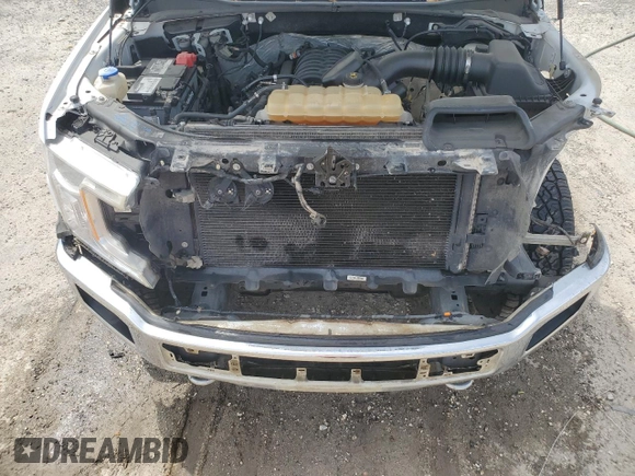2018 Ford F-150 XL with VIN 1FTEW1E5XJKF72486, listed as a Copart auction lot 53668785 with 206,282 mi miles and Salvage Title. Bid and sale history available at carsss.com. Image 11.