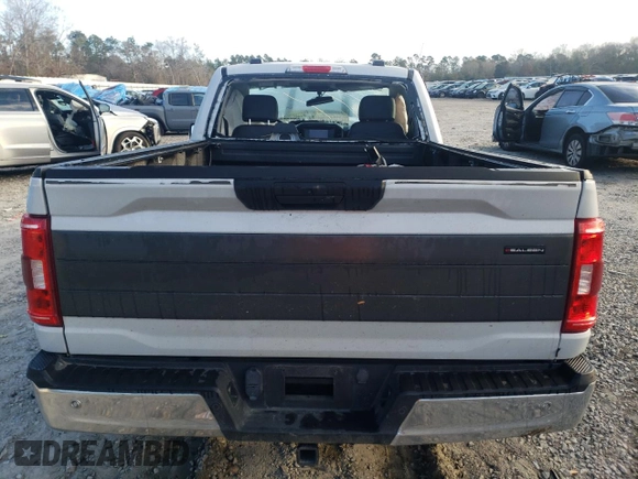 2021 Ford F-150 XL with VIN 1FTMF1C57MKD79392, listed as a Copart auction lot 87130764 with 29,241 mi miles and Salvage title. Bid and sale history available at DreamBid. Image 10.
