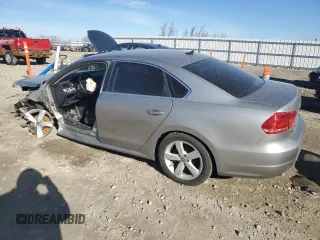2013 Volkswagen Passat SE with VIN 1VWBH7A37DC012554, listed as a Copart auction lot 49307415 with 139,163 mi miles and Non Repairable. Bid and sale history available at carsss.com. Image 2.