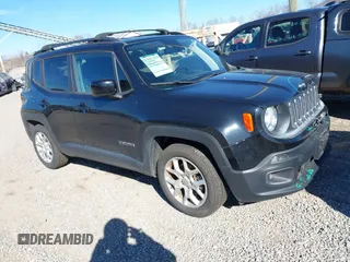 2018 Jeep Renegade Latitude with VIN ZACCJABB3JPG67817, listed as a IAAI auction lot 41611549 with 99,047 mi miles and . Bid and sale history available at DreamBid. Image 1.