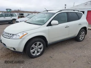 2007 Nissan Murano S with VIN JN8AZ08W17W615235, listed as a IAAI auction lot 41539442 with 200,342 mi miles and . Bid and sale history available at DreamBid. Image 2.
