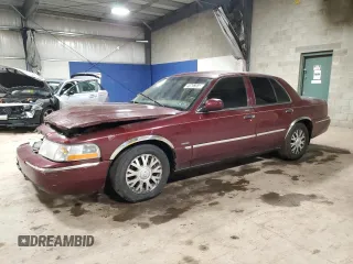 2005 Mercury Grand Marquis LS Premium with VIN 2MEHM75WX5X634307, listed as a Copart auction lot 46795085 with 167,349 mi miles and Salvage Title. Bid and sale history available at carsss.com. Image 1.