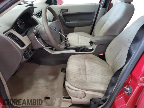 2009 Ford Focus SE with VIN 1FAHP35N19W173806, listed as a Copart auction lot 69437574 with 52,782 mi miles and Salvage Title. Bid and sale history available at carsss.com. Image 7.