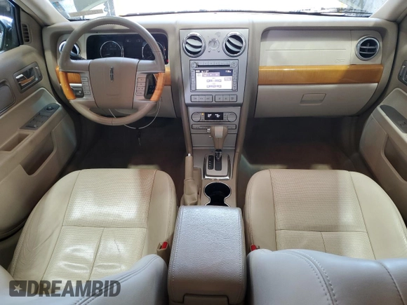 2008 Lincoln MKZ с VIN 3LNHM28T18R606237, выставлен на аукционе Copart как лот 60842745 с пробегом 56 429 миль миль и Списание • Salvage title. История ставок и продаж доступна на DreamBid. Изображение 8.