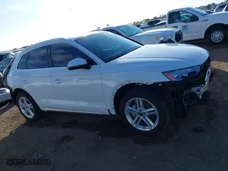 2024 Audi Q5 S line Premium Plus with VIN WA1E2AFY0R2070483, listed as a IAAI auction lot 41450908 with 12,881 mi miles. Bid and sale history available at carsss.com. Image 14.
