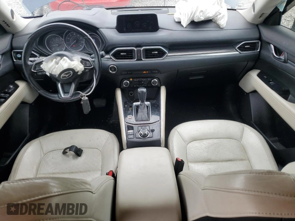 2017 Mazda CX-5 Grand Touring with VIN JM3KFADL3H0125143, listed as a Copart auction lot 50178005 with 160,058 mi miles and Salvage Title. Bid and sale history available at carsss.com. Image 8.