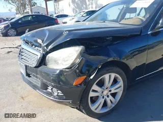 2008 Mercedes-Benz C-Class 3.0L Sport with VIN WDDGF54XX8F068029, listed as a IAAI auction lot 41626868 with 86,375 mi miles. Bid and sale history available at carsss.com. Image 12.