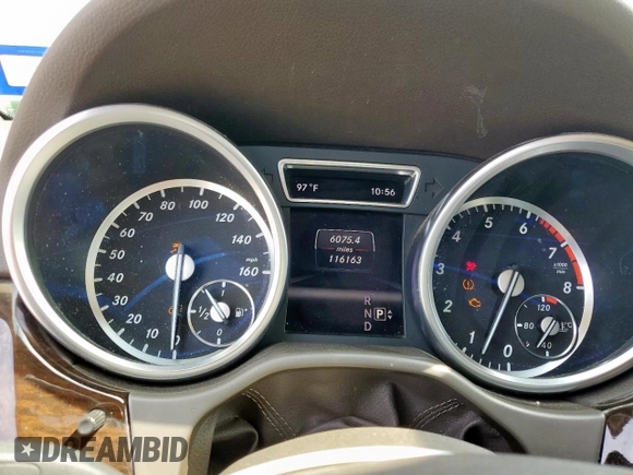2013 Mercedes-Benz M 350 с VIN 4JGDA5JB9DA265667, выставлен на аукционе Copart как лот 56953005 с пробегом 116 163 миль миль и Списание • Salvage title. История ставок и продаж доступна на DreamBid. Изображение 9.