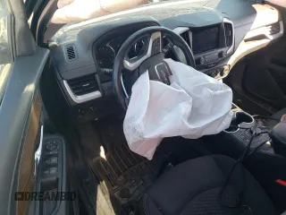 2019 GMC Terrain SLE with VIN 3GKALMEVXKL117425, listed as a Copart auction lot 57951545 with 72,957 mi miles and Salvage title. Bid and sale history available at DreamBid. Image 8.