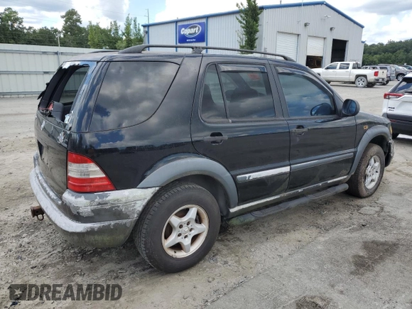 1998 Mercedes-Benz M-Class with VIN 4JGAB54E9WA045969, listed as a Copart auction lot 69773174 with 0 mi miles and Non Repairable. Bid and sale history available at carsss.com. Image 3.