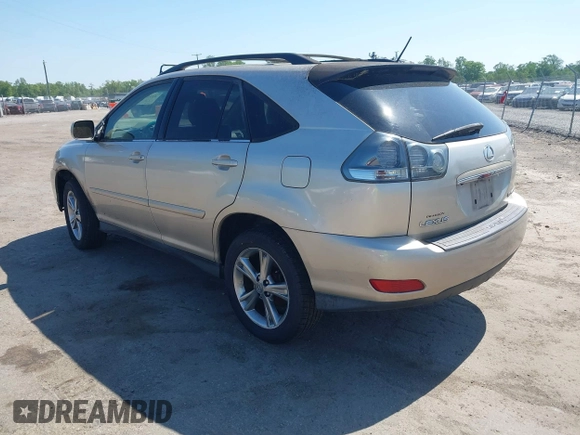 2006 Lexus RX 400h with VIN JTJHW31U960004820, listed as a IAAI auction lot 42155879 with 259,508 mi miles and . Bid and sale history available at DreamBid. Image 3.