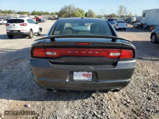 2013 Dodge Charger SXT Plus with VIN 2C3CDXHGXDH655123, listed as a Copart auction lot 52442665 with 116,093 mi miles and Salvage Title. Bid and sale history available at carsss.com. Image 6.