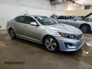 2014 Kia Optima Hybrid EX with VIN KNAGN4AD3E5073721, listed as a Copart auction lot 80131124 with 159,461 mi miles and Salvage Title. Bid and sale history available at carsss.com. Image 4.