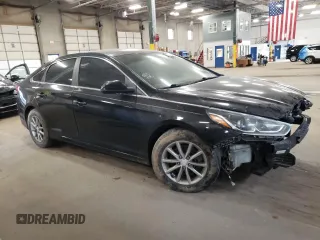 2019 Hyundai Sonata SE with VIN 5NPE24AF9KH762503, listed as a Copart auction lot 53690485 with 76,278 mi miles and Salvage Title. Bid and sale history available at carsss.com. Image 4.
