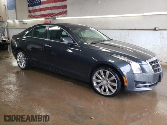 2017 Cadillac ATS Luxury AWD z VIN 1G6AH5SXXH0185144, wystawiony jako Copart lot #49511695 z przebiegiem 78 999 mil mil oraz Szkoda całkowita • Salvage title. Historia ofert i sprzedaży dostępna na DreamBid. Obrazek 4.