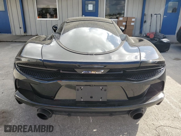 2022 McLaren GT with VIN SBM22GCA7NW001853, listed as a Copart auction lot 78235364 with 11,294 mi miles and Salvage Title. Bid and sale history available at carsss.com. Image 6.