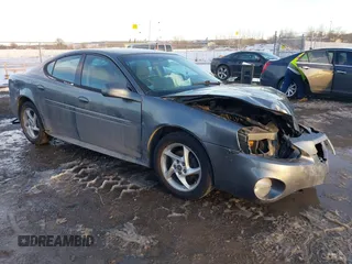 2004 Pontiac Grand Prix GTP with VIN 2G2WR524041363510, listed as a IAAI auction lot 41334336 with 187,802 mi miles. Bid and sale history available at carsss.com. Image 1.