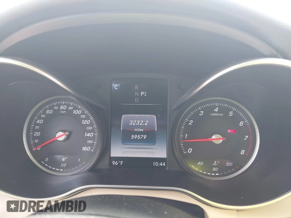 2017 Mercedes-Benz C 300 with VIN 55SWF4KB0HU212438, listed as a IAAI auction lot 42356168 with 59,579 mi miles and . Bid and sale history available at DreamBid. Image 7.