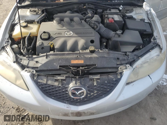 2004 Mazda Mazda6 s with VIN 1YVFP80D145N12084, listed as a Copart auction lot 41845315 with 67,258 mi miles and Salvage Title. Bid and sale history available at carsss.com. Image 12.