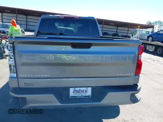 2025 Chevrolet Silverado 1500 Custom with VIN 1GCPABEK8SZ201449, listed as a IAAI auction lot 41742273 with 244 mi miles and . Bid and sale history available at DreamBid. Image 16.