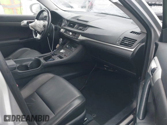 2012 Lexus CT 200h with VIN JTHKD5BHXC2080234, listed as a IAAI auction lot 41911973 with 86,261 mi miles and . Bid and sale history available at DreamBid. Image 5.