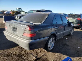 2000 Mercedes-Benz C 230 Kompressor with VIN WDBHA24G8YA805106, listed as a Copart auction lot 88259875 with 180,319 mi miles and Non Repairable. Bid and sale history available at carsss.com. Image 3.