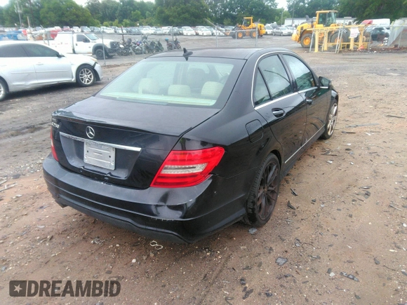 2014 Mercedes-Benz C 250 Sport with VIN WDDGF4HB7EA959297, listed as a IAAI auction lot 42320095 with 121,013 mi miles and . Bid and sale history available at DreamBid. Image 4.