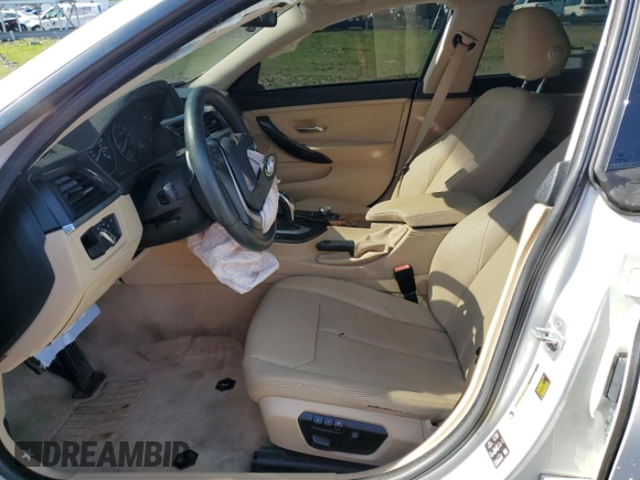 2015 BMW 4 Series 435i xDrive with VIN WBA4B3C54FGV48360, listed as a Copart auction lot 51527474 with Not Provided miles and Salvage Title. Bid and sale history available at DreamBid. Image 7.
