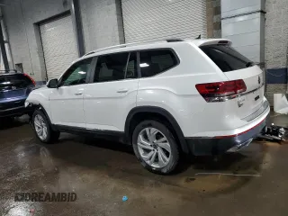 2023 Volkswagen Atlas SEL with VIN 1V2BR2CA3PC527617, listed as a Copart auction lot 85940764 with 26,971 mi miles and Salvage title. Bid and sale history available at DreamBid. Image 2.