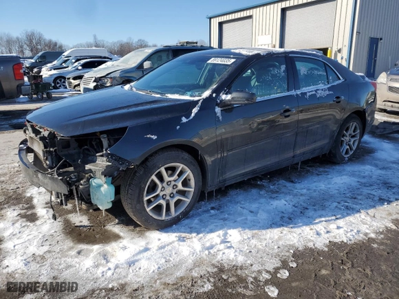 2014 Chevrolet Malibu ECO with VIN 1G11F5SR4EF134258, listed as a Copart auction lot 89124035 with 104,833 mi miles and Salvage Title. Bid and sale history available at carsss.com. Image 1.