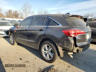 2015 Acura RDX with VIN 5J8TB4H39FL031592, listed as a Copart auction lot 43814514 with 107,020 mi miles and Salvage Title. Bid and sale history available at carsss.com. Image 2.