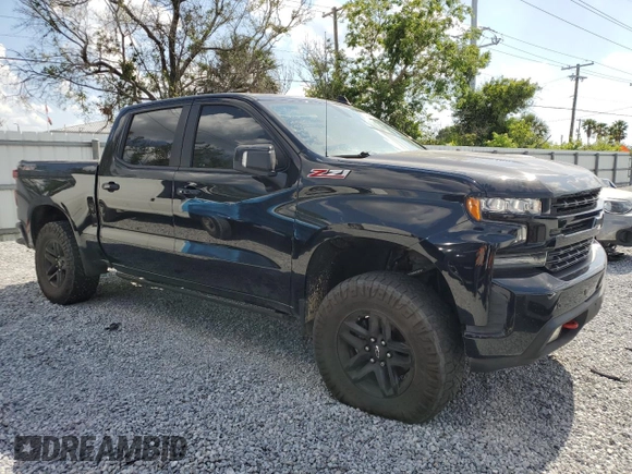 2021 Chevrolet Silverado 1500 LT Trail Boss with VIN 3GCPYFEL8MG113421, listed as a Copart auction lot 54844915 with 133,470 mi miles and Clean Title. Bid and sale history available at DreamBid. Image 4.