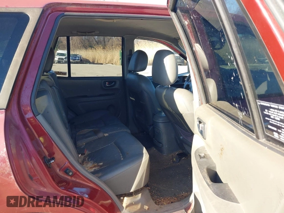 2004 Hyundai Santa Fe GLS with VIN KM8SC13EX4U798868, listed as a IAAI auction lot 41835652 with 222,350 mi miles. Bid and sale history available at carsss.com. Image 8.