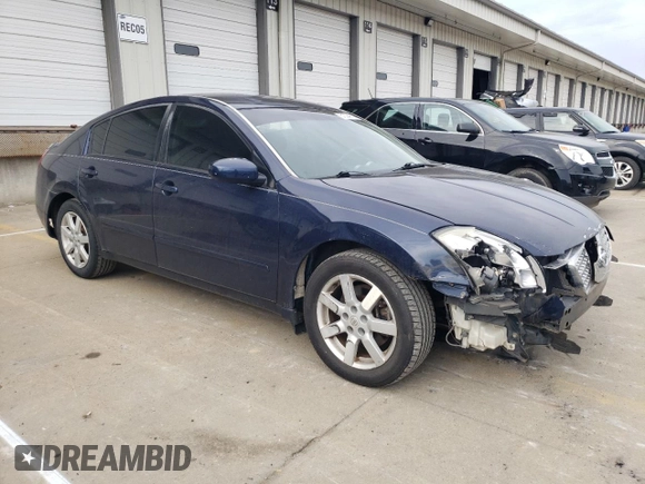 2004 Nissan Maxima SL with VIN 1N4BA41E74C920810, listed as a Copart auction lot 51004075 with 201,518 mi miles and Salvage Title. Bid and sale history available at DreamBid. Image 4.
