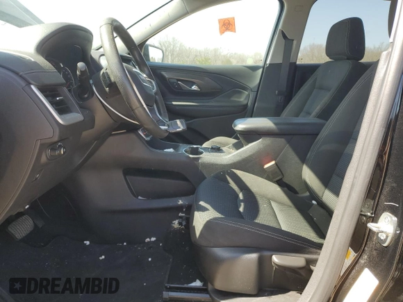 2022 GMC Terrain SLE with VIN 3GKALMEV9NL302103, listed as a Copart auction lot 48668425 with 21,064 mi miles and Salvage Title. Bid and sale history available at carsss.com. Image 7.