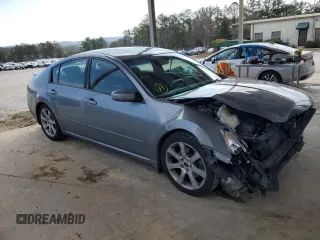 2008 Nissan Maxima 3.5 SE with VIN 1N4BA41E68C805184, listed as a Copart auction lot 47720285 with 197,289 mi miles and Salvage Title. Bid and sale history available at carsss.com. Image 4.