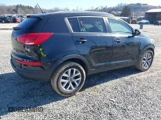 2016 Kia Sportage LX with VIN KNDPB3ACXG7825886, listed as a IAAI auction lot 41454209 with 167,778 mi miles. Bid and sale history available at carsss.com. Image 4.