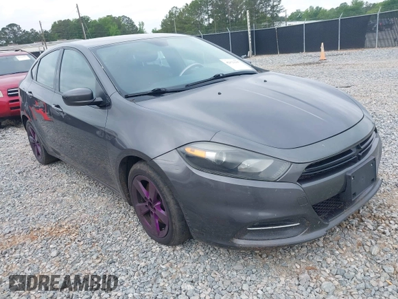 2015 Dodge Dart SXT with VIN 1C3CDFBBXFD285945, listed as a IAAI auction lot 42123195 with 212,393 mi miles. Bid and sale history available at carsss.com. Image 1.